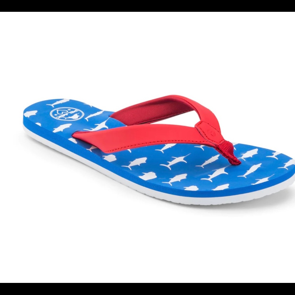 Pelagic women’s Catalina Patriot fishing sandals/flip flop size 6